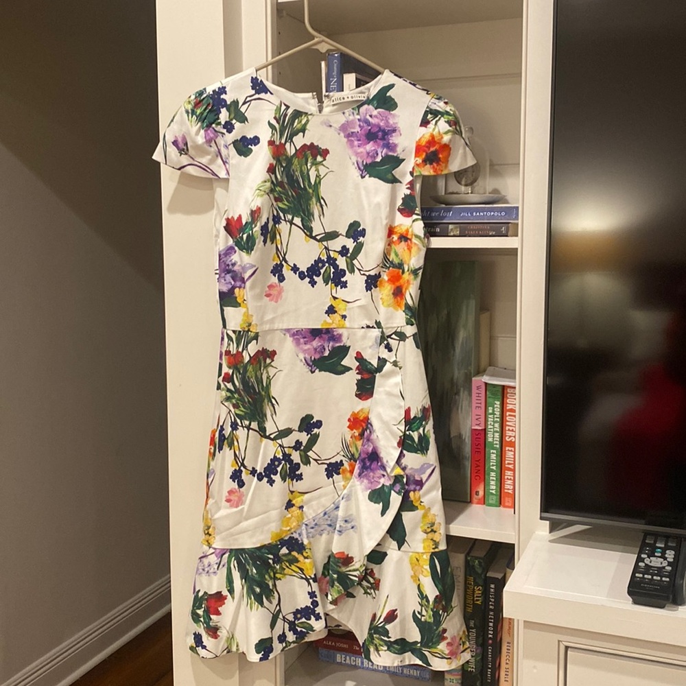Alice and Olivia Floral Dress